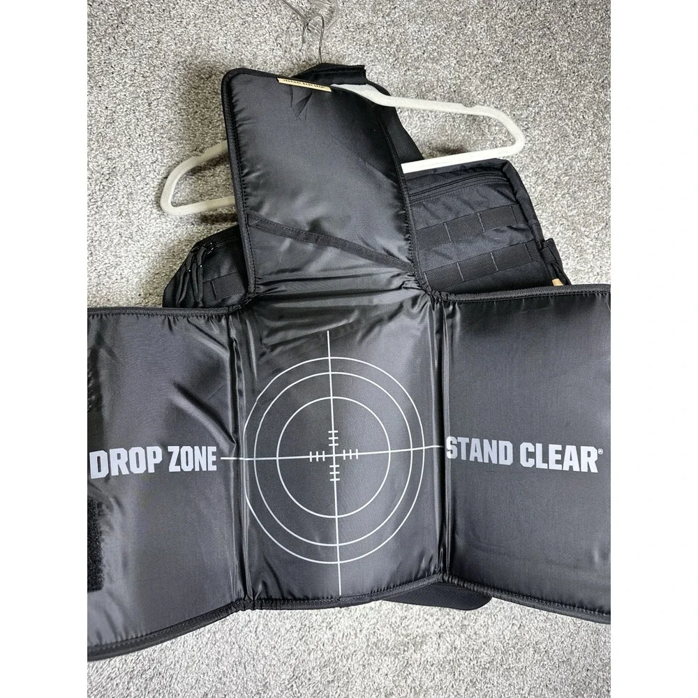 4th Gen Tactical Bay Gear TBG Deuce 4.0 Diaper Bag Dad Black With Changing Mat